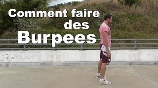 Comment faire des Burpees 5 variantes  Tutoriel [upl. by Airlee212]