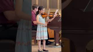 2024 Violin Recital  First Evangelical Lutheran Church Ellicott City MD [upl. by Ayam]