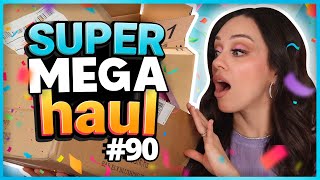 MAS ROPA QUE MAQUILLAJE HASTA CALZONES QUE COMPRÉ LES ENSEÑO COMIDA Y MAS  SUPER MEGA HAUL  90 [upl. by Crow432]