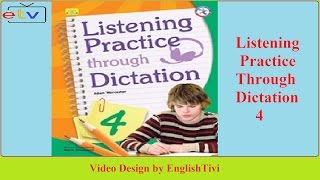 Listening Practice Through Dictation 4 Unit 1  40 ● English Listening Practice ✔ [upl. by Luthanen]