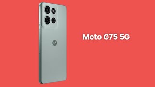 Moto G75 5G  First Look  Review Full Specifications [upl. by Nomit]