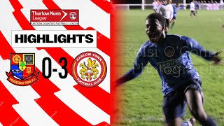 Super Hawks Do The Double Over Hoddesdon  Hoddesdon Town 03 Harlow Town Highlights [upl. by Denoting]