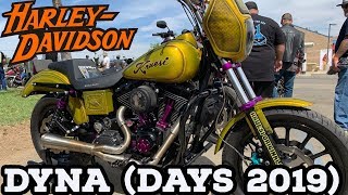 Dyna Clubstyle kruesioriginals Harley Davidson Dynadays 2019 103 Cubic Inch Custom Harley [upl. by Ailaham849]