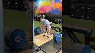 405 deadlift  295 deficits [upl. by Enelyak]