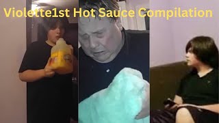 Violette1st Hot Sauce Videos Compilation [upl. by Nelia247]