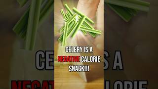 Celery is NEGATIVE Calories 😮 shorts [upl. by Adnavoj]