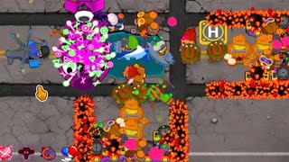 Ouch CHIMPS with 12 Spiked Balls Bloons TD 6 [upl. by Aliakim659]