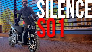 Silence S01 es la moto eléctrica mas divertida prueba moto eléctrica [upl. by Orel957]