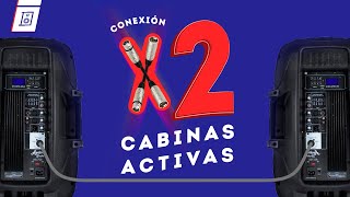 Cómo conectar dos cabinas activas  Guía rápida [upl. by Crim]