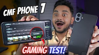 CMF Phone 1 BGMI 90 FPS Test  Heating Gaming amp Battery Review  Best Gaming Phone Under 15000 😱 [upl. by Ahens109]