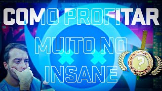 O MELHOR MÉTODO DE PROFIT NO INSANEGG [upl. by Hakilam458]