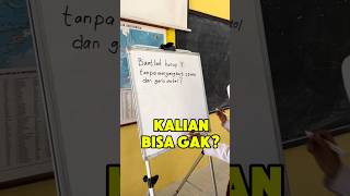 buat huruf Y spidol gak boleh ngangkat san gak boleh ada garis dobel emang bisa 🤔 [upl. by Starkey]