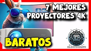 🥇🔥 7 MEJORES Proyectores 4K BUENOS y BARATOS de Amazon 2024✅CalidadPrecio Económicos para Casa [upl. by Griffiths600]