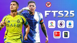 FTS 25 MOBILE™ ANDROID OFFLINE 300 MB NEW KITS 202425 REAL FACES AND LATEST TRANSFERS BEST GRAPHICS [upl. by Okimuk]