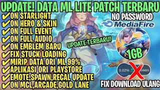 Data ML Lite Full Event 1GB Terbaru Patch The Clouds  ML Lite  Cara Mengatasi Lag amp Patah Patah [upl. by Fawne]