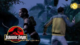 Dilophosaurus Attack  Jurassic Park The Game [upl. by Southard]