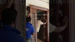 front door steel design installation for houses [upl. by Bohner]