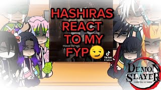 Hashiras react to my fyp1shipsangstmanga spoilerscanonkny [upl. by Initsed549]