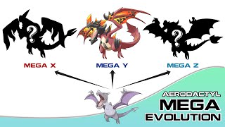 Full Gen 1 Mega Pokémon Aerodactyl Mega Evolutions X Y Z [upl. by Adnesor]