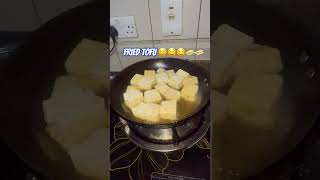 Fried tofu Our evening dinner … shortvideo dubailife ofwlife [upl. by Yentruoc369]