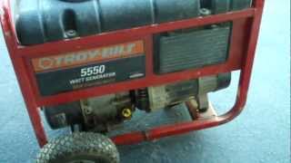 Troybilt 5550 watt generator75 find [upl. by Pasia839]