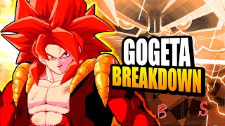 Gogeta SSJ4 Breakdown Dragon Ball FighterZ Tips amp Tricks [upl. by Eslek]