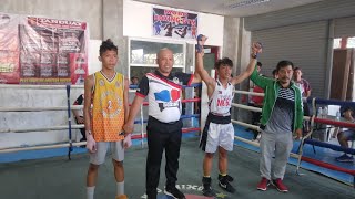 JL MANLAPAS VS lBALATUCAN municipal meet ng mobo boxing gym [upl. by Lah]