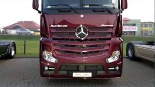 New 2012 MercedesBenz Actros Mp4  Premiere at Mercedes Mojsiuk  Koszalin 8112011 [upl. by Gena]