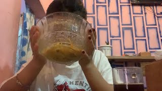 mukbang eatingvideos thukpa piro amilo pashinanai aayo mero🔥🥵ll Manjila Rai 🇳🇵☺️ [upl. by Sinclair922]