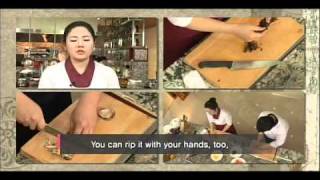 Arirang TV Two Chefs  Japchae Glass Noodles with Sauteed Vegetables [upl. by Yrojram]