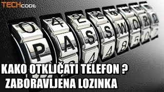 Kako otključati telefon ako je lozinka zaboravljena [upl. by Deirdre]