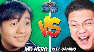 Blox Fruits  KITT GAMING vs MC HERO 2024 [upl. by Leontine]