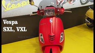 Piaggio Vespa SXL 150 BS6 Vespa Vxl BS6 Price Mileage Walkaround Review In Hindi [upl. by Edak]