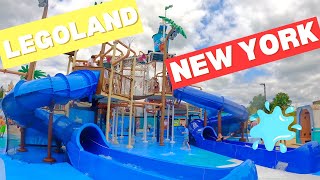 Legoland NY 2025 Splash Park and Rides [upl. by Zebe]