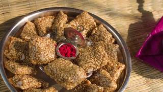 Tilgul Shengdana Vadi  Sesame Seeds Sweet [upl. by Aronid]