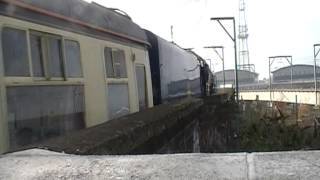 BR Blue 60163 Tornado on The Cathedrals Express  Willesden Jct 01122012 [upl. by Boigie474]