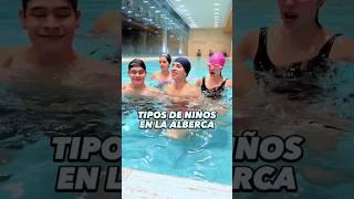 Tipo de NIÑOS en la ALBERCA 🏊😂🪬🧿 [upl. by Peltz]