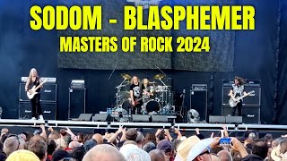 SODOM Blasphemer LIVE 2024 at Masters of Rock [upl. by Christophe]