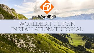 WorldEdit Plugin Installation And Tutorial [upl. by Ennairek712]