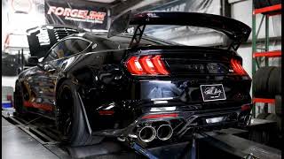 MUSTANG GT SHELBY GT500 CODE RED DYNO🔥😈🔥 ford CODERED gt500 dyno loud [upl. by Ridinger95]