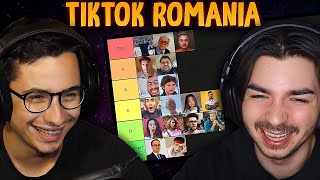 Tier List TIKTOK ROMANIA cu ZAPPY TV [upl. by Mcspadden]