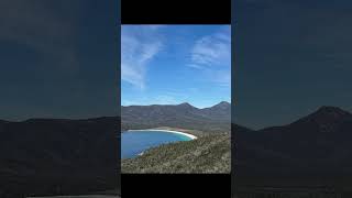 Wineglass Bay Freycinet National Park Tasmania [upl. by Sokcin775]