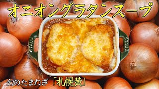 【タマネギ】グラタン？スープ？いいえ、オニオングラタンスープです。 [upl. by Jezabel941]