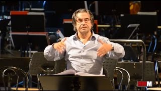 Giuseppe Verdi  Riccardo Muti  Nabucco  Va Pensiero  Rehearsal [upl. by Adohr770]