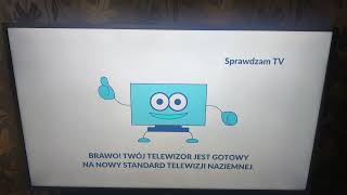 Sprawdź czy możesz odbierać nowy standard telewizji naziemnej DVBT2 HEVC Sprawdzam TV kanał 28800 [upl. by Muhcan]