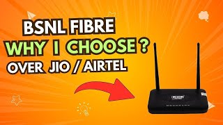 Why BSNL BroadbandFibre Is Best For 90 of People [upl. by Enerol11]