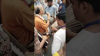 Harinam sankirtan By His holiness Bhakti Anugraha Janardhan Swami Maharaj ji 🙏🙏🌹🙏🌹 govardhan me [upl. by Aineg]