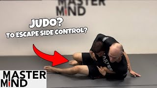 Escape side control using judo [upl. by Tamberg]