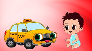 3 Şarkı Bir Arada🚖🧣🍲Eğitici ve Eğlenceli Bebek ve Çocuk Şarkıları🎶Çizgi Film [upl. by Bithia]