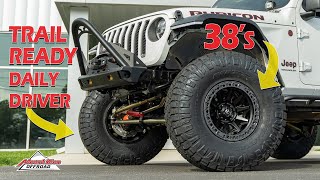 This JL Rubicon on 38 Inch Tires to Does It ALL [upl. by Namwen]